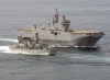 FS Mistral (L-9013) y HMS Argyll (F-231)