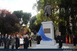 Inauguración monumento a Blas de Lezo