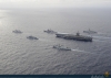 Grupo de Combate del "Entreprise" con la SNMG-1