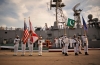 Ceremonia de tranferencia la fragata USS McInerney (FFG 8)