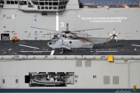 Primera toma de helicÃ³pteros en la cubierta de vuelo del Juan Carlos I